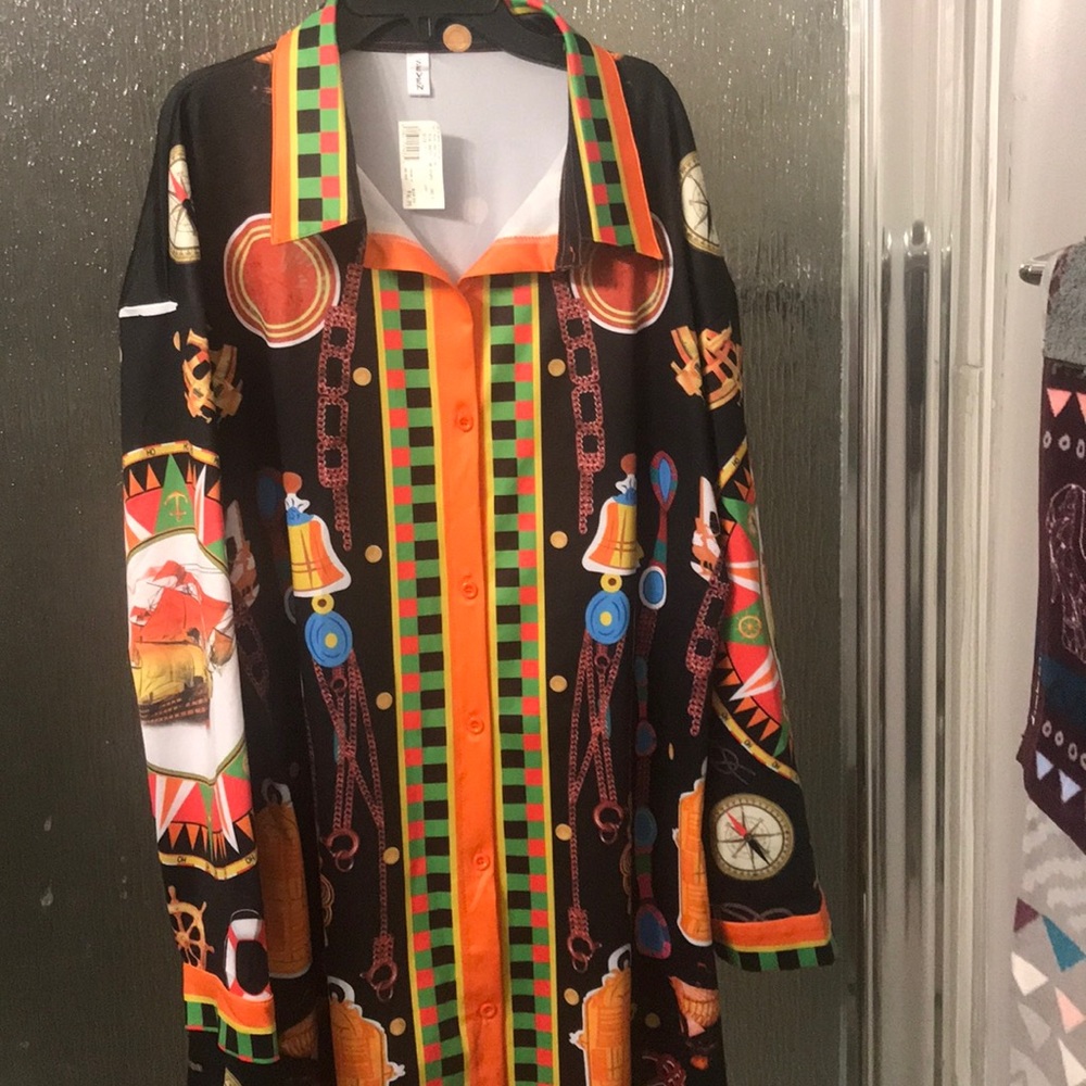 Button down dress